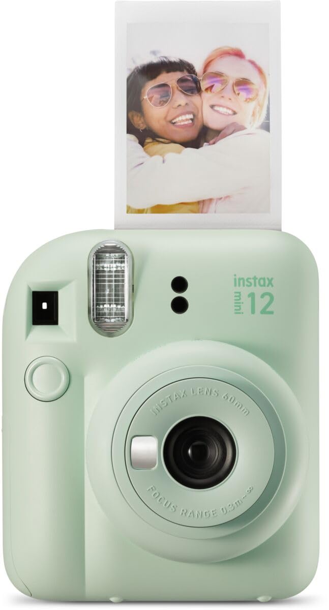Fujifilm Instax Mini 12 Sofortbildkamera – Mintgrün