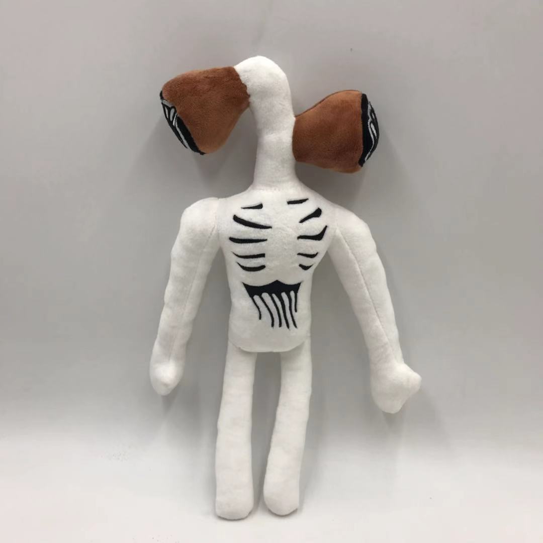 35cm Spiel Plushie Siren Head Plüsch Spielzeug Film Anime Figur Horror Modell gefüllte Puppe Spielzeug für Kinder Geburtstagsgeschenk weiß