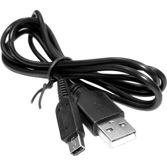 USB-Ladekabel - Nintendo - 3DS / DSi / DSi XL - Schwarz - Ladegerät - USB-Konnektivität