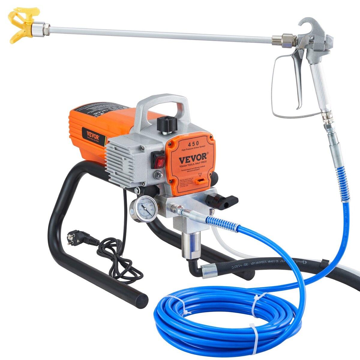 Hochdruck Airless Wandfarbe Spritzpistole Sprayer 1500W Maschine Sprühen