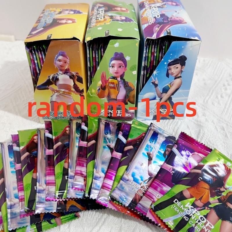 2026 Neue K-POP Dämonenjäger Sammelkarten, Anime Sammelkartenspiel, Seltene Folienkarten Booster Pack, Geschenk für Fans & Kinder package