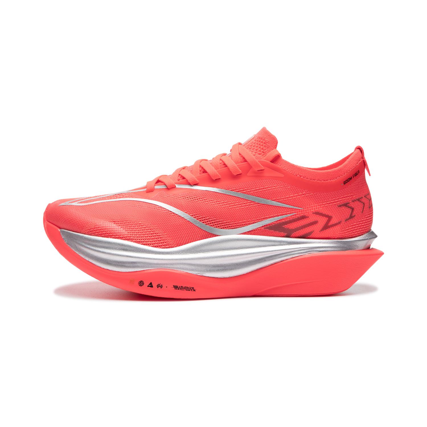 Li Ning Feidian 6 Elite Kapseltechnologie Mesh Laufschuhe Unisex Laufschuhe Fluoreszierend-Flammenrot ARMW001-24 41⅔