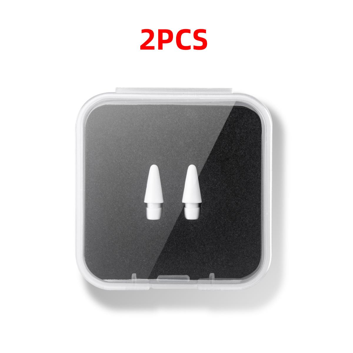 Fonken Ersatzspitze für Apple Pencil, Ersatzspitze für Apple Pencil, 1. und 2. Spitze, Stylus-Stiftspitze 2pcs(Boxed) weiß