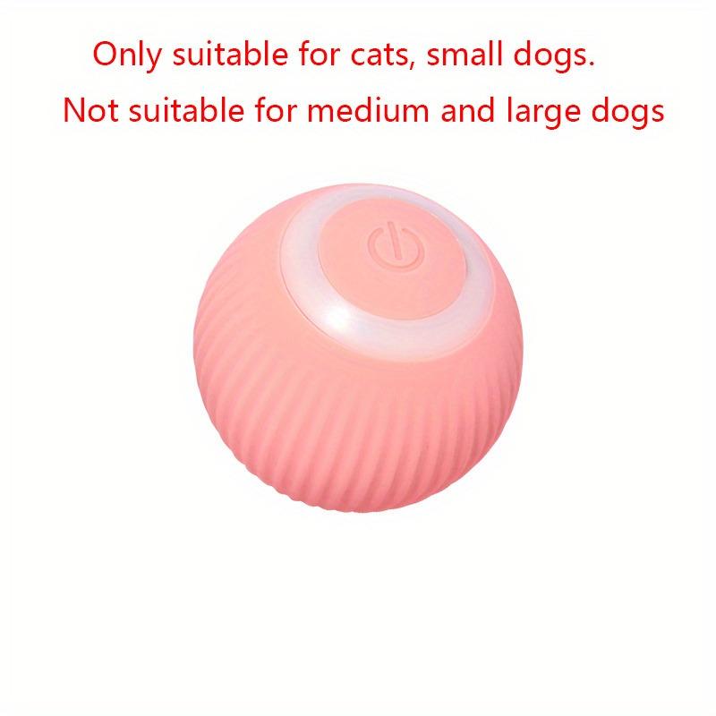 Katzen Spielzeug Selbstunterhaltung Langeweile Linderung Reizangel Smart Rollender Ball Automatischer Katzenball Katzen Spielzeug Elektrisches Katzen Zubehör rosa