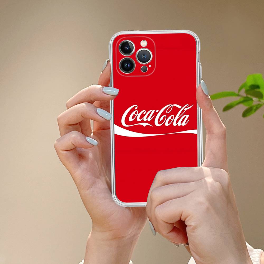 Coca-Cola Vintage Handyhülle Für IPhone 17 16 15 14 13 11 12 Pro Max 16 Plus Transparent iPhone 17pro max
