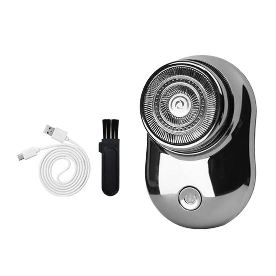 Mini-Elektrorasierer, wiederaufladbar über USB, IPX7, wasserdicht, nass und trocken, tragbar, für unterwegs, Rasierapparat für Männer, Bartschneider, Haarentfernungswerkzeug