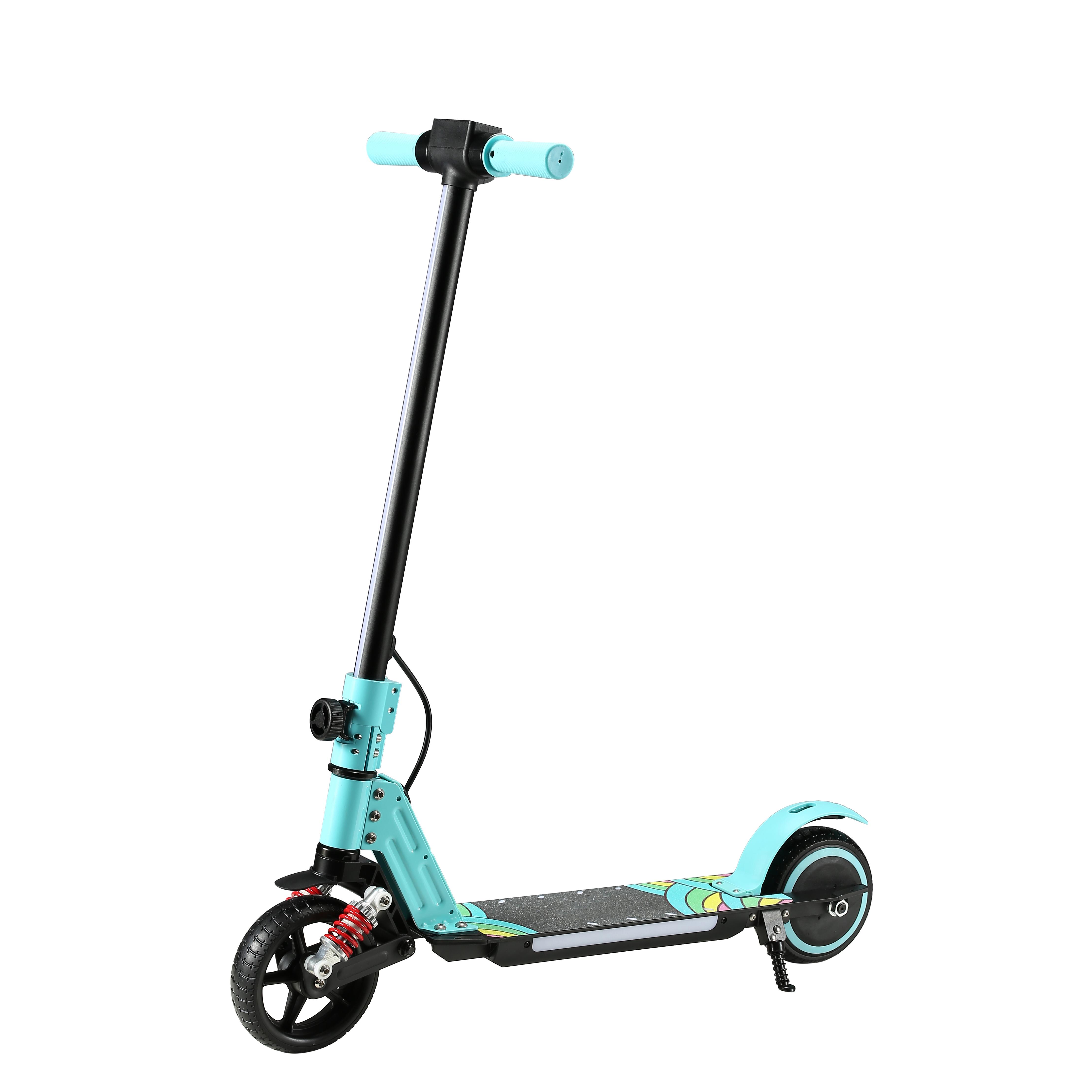 Simate S5 Faltbarer Kinder Elektro-Scooter Ultraleicht 7,2KG 130W Motor 14KM/h Sicherheitsgeschwindigkeit 70KG Zuladung Outdoor Spiel E-Scooter blau