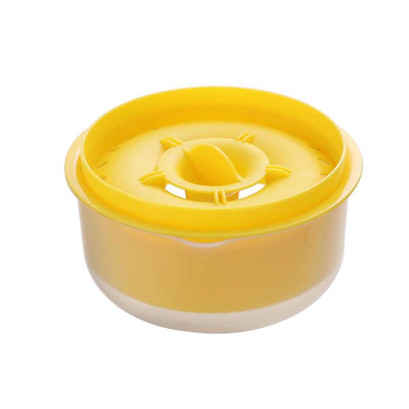 Eiertrenner, Eiweiß- und Eigelbtrenner, Backzubehör, Heimkoch-Gadgets gelb