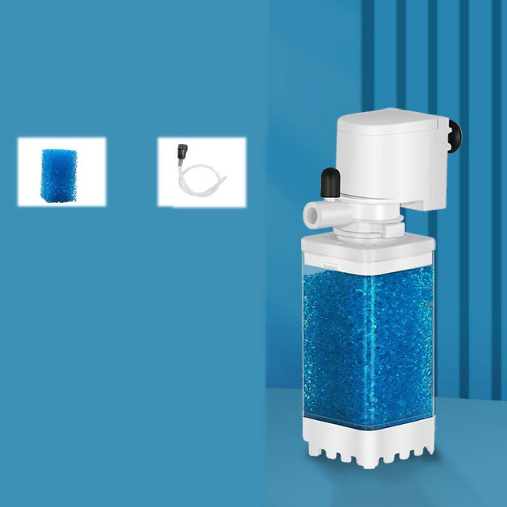Stumm Fisch Tank Tauch Filter Abnehmbare Sauerstoff Pumpe Saug Toilette Für Fisch Tank 4W