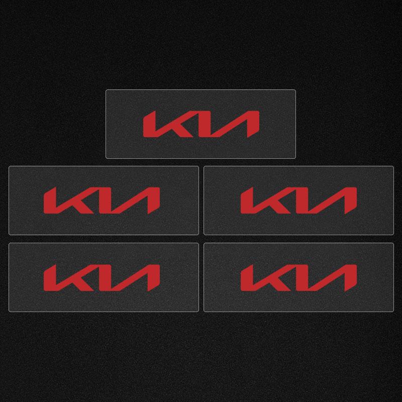 Auto Fensterheber Knopf Aufkleber Lenkrad Aufkleber Auto Styling Für Kia Rio Sportage R K3 K4 K5 k6 K7 K8 Ceed Sorento Cerato Soul 5pcs KN