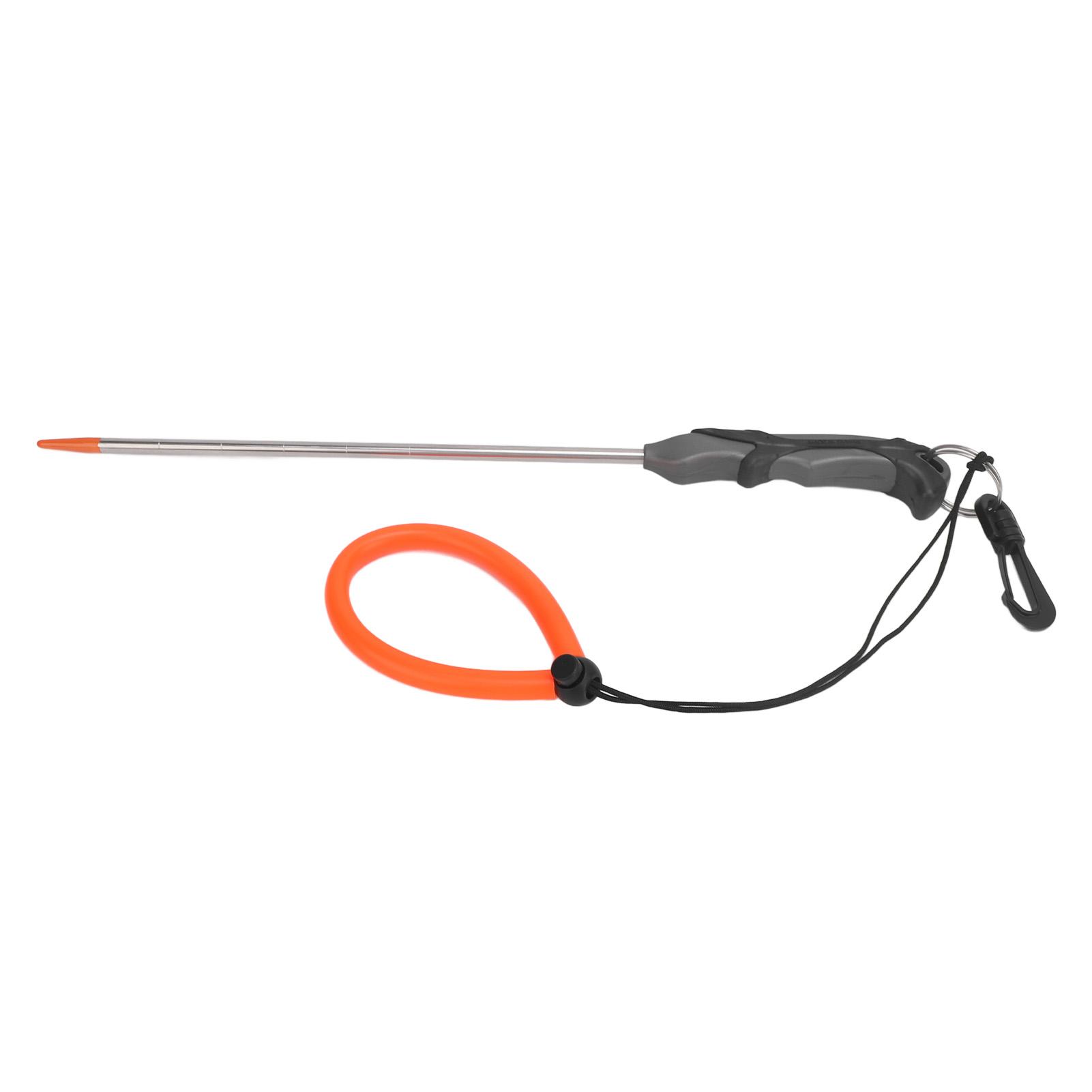 Scuba Diving Stick 316 Edelstahl Noise Maker Hummer Kitzeln Stick Zeiger Stange mit Skala