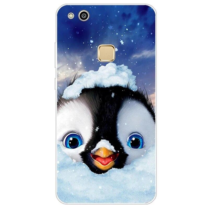 Für Huawei P10 lite Fall Silikon Abdeckung Fall für huawei P10 Weiche TPU Rückseitige Abdeckung Nette Cartoon Katze Blume Telefon fällen Coque Etui Huawei P10 Lite