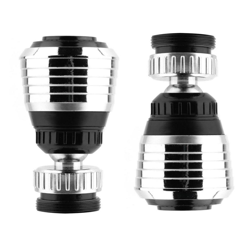 360 drehbarer wassersparender Wasserhahn-Belüfter, Diffusor, Wasserhahn-Düsenfilter-Adapter 2PC short