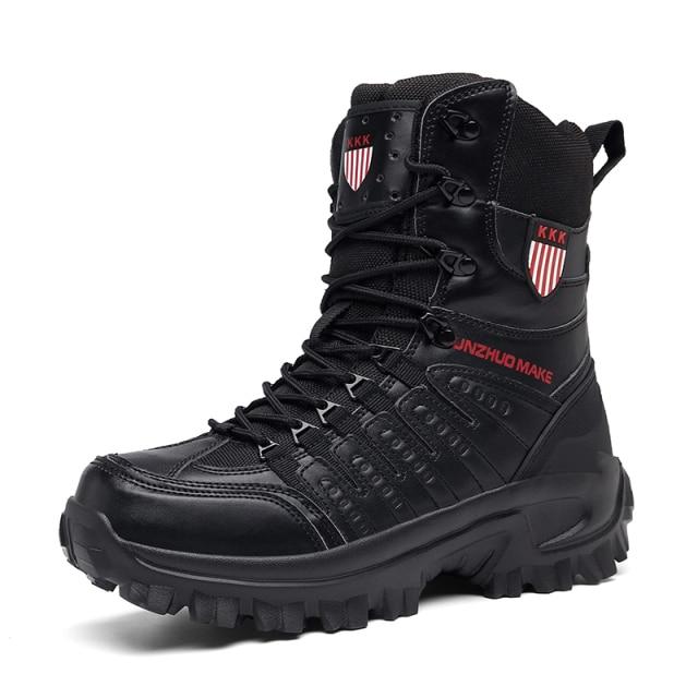 Große Größe Herren Wanderschuhe Wasserdichte Outdoor Sportschuhe Männer Wanderschuhe High Top Taktische Stiefel Für Männer 44