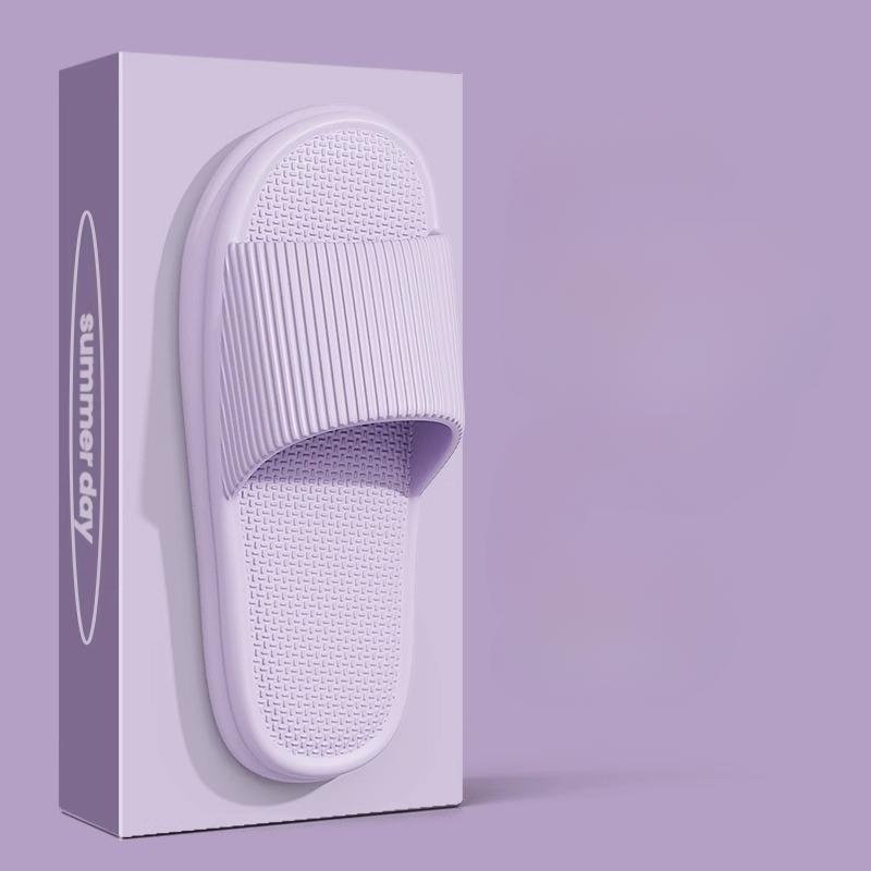 Sandalen Hausschuhe Herren Hausschuhe, Herren Sommer Haus Wohnzimmer Badezimmer rutschfeste Paar Hausschuhe 38-39 violett