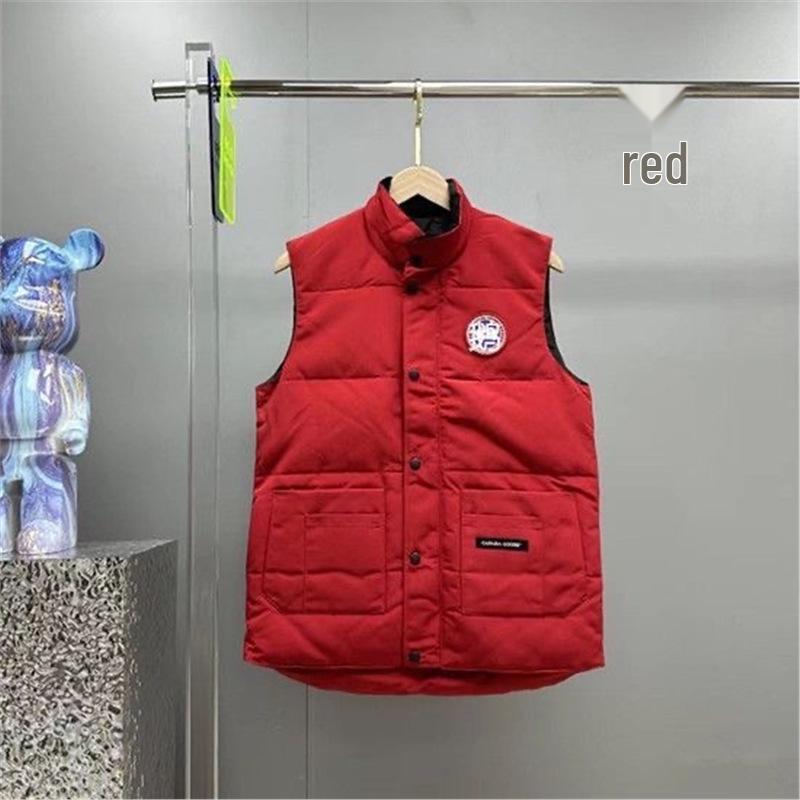 Canada Goose Expedition Daunenweste - Ärmellose Warme Weiß Enten Daunenjacke für Herren/Damen XS