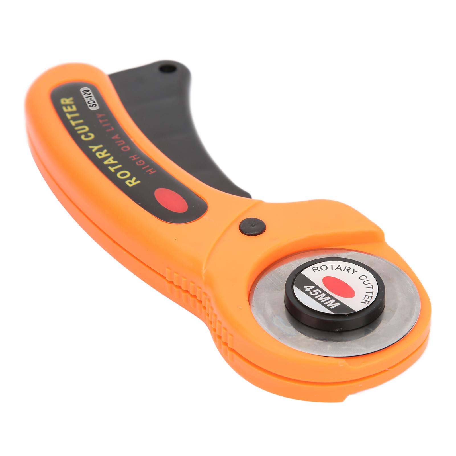 Stoffschneider, manuelles Stoffschneiden, rundes Kochfeld mit Ersatzklingen zum Nähen von Leder, 8 Klingen 8 blades