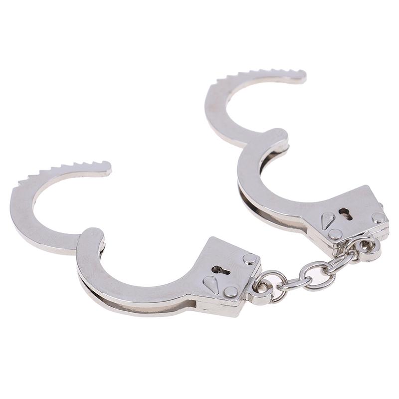 Schlüsselanhänger Schlüsselanhänger Liebe Handschellen Ring Schlüsselhalter Schmuck Metall