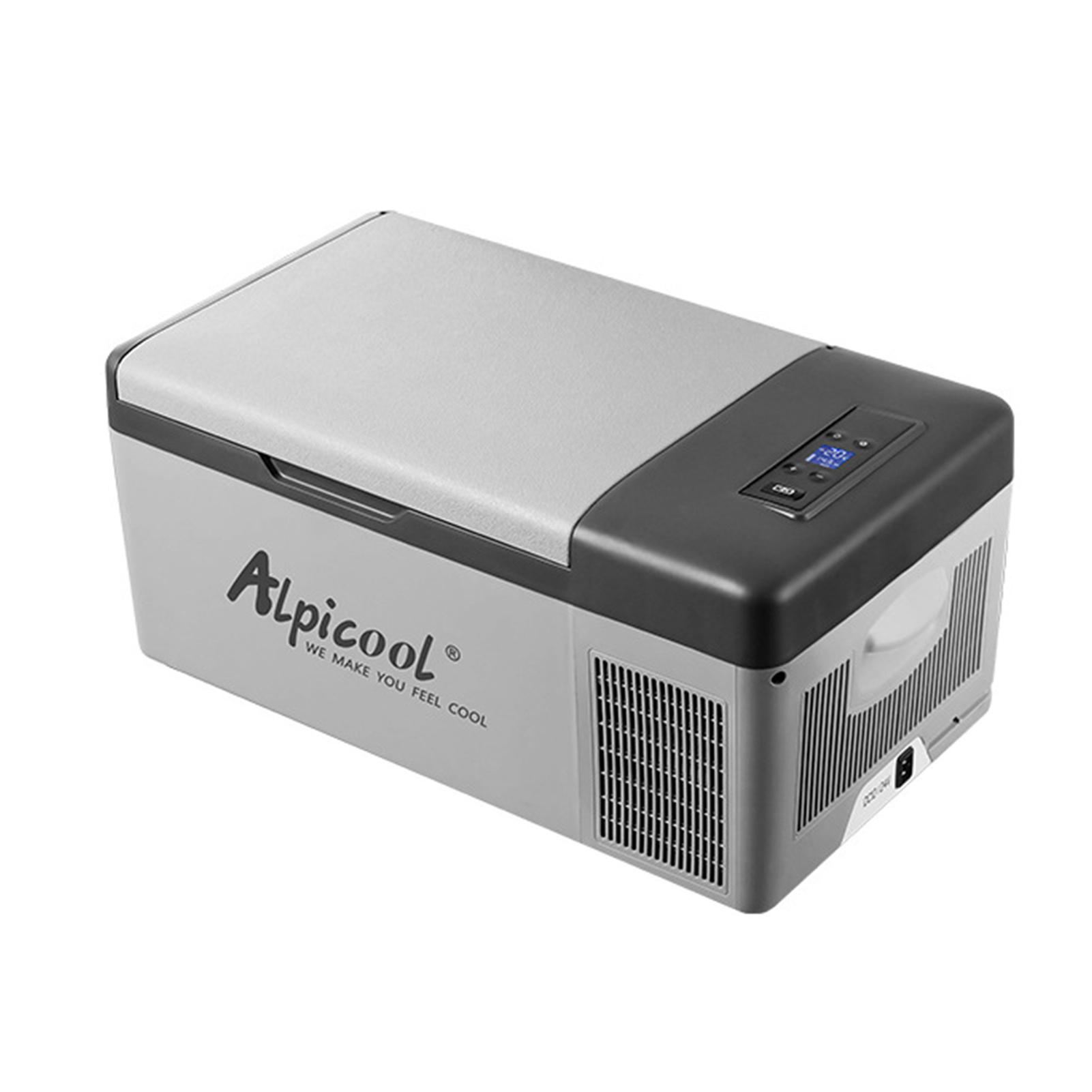 D C12/24V A C110-240 V 15L Auto Kühlschrank Gefrierschrank Eisbox Kühler Auto Kühlschrank Kompressor Einstellbar type 1