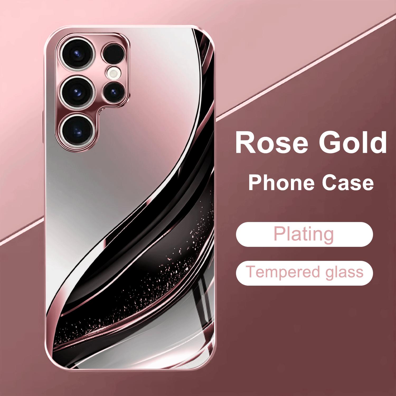 Trend für Sie und Ihn Exquisite Handyhülle Glas-Handyhülle für Samsung Galaxy S26 S25 S24 S23 S22 S21 FE Ultra Plus Sturzfest For Galaxy S22 5G