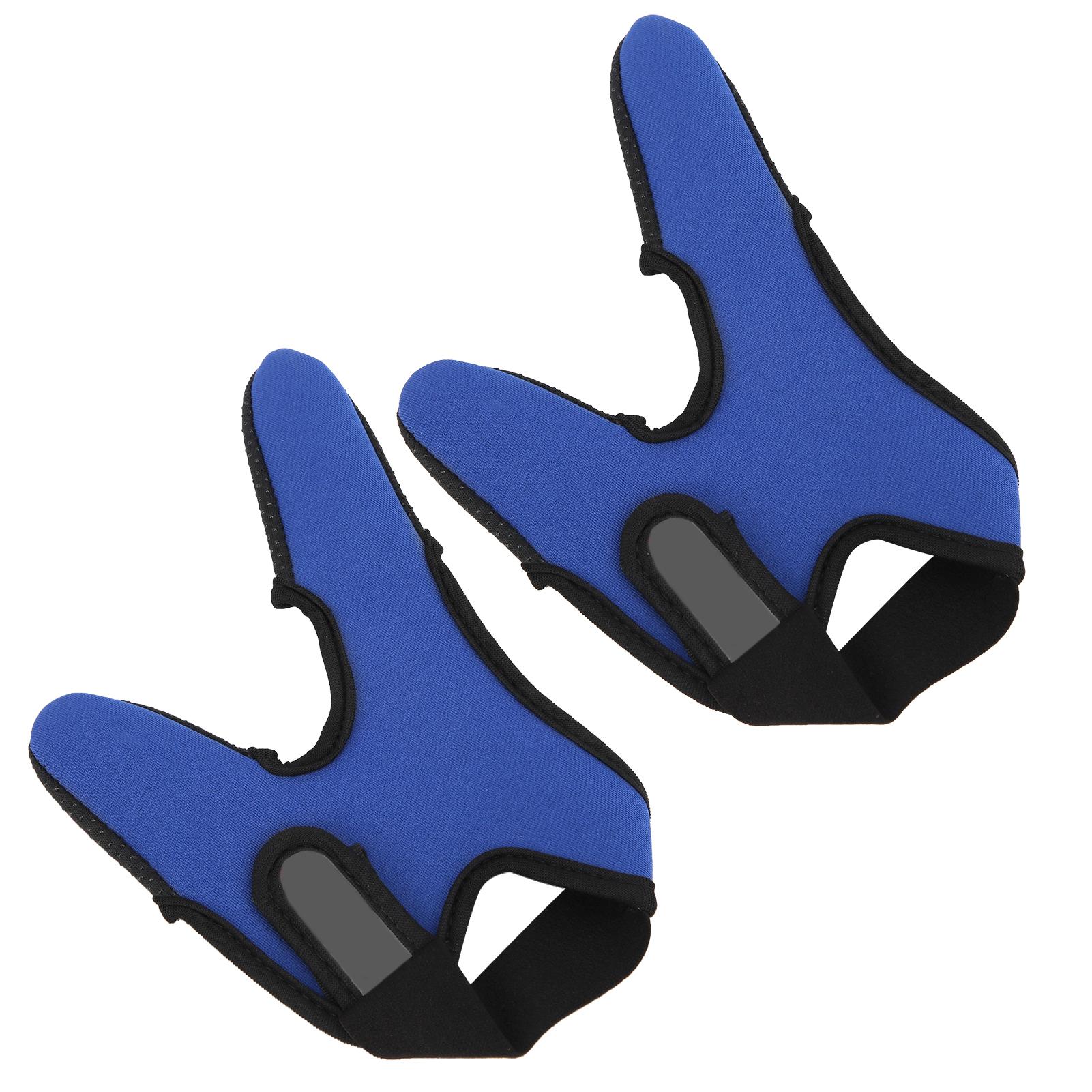 2 Stück Angelhandschuhe 2 Fingerschutz Rutschfest Atmungsaktiv Outdoor Angelausrüstung Zubehör