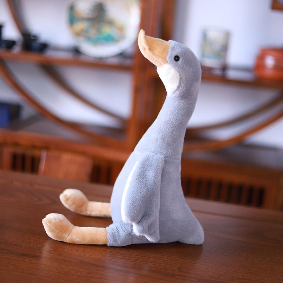 /Langschnabelgans Plüschtier Weiches Stofftier Spielzeug Niedliches Plüschtier Geschenk Perfekt für Mädchen Jungen Geburtstag Deko 35CM