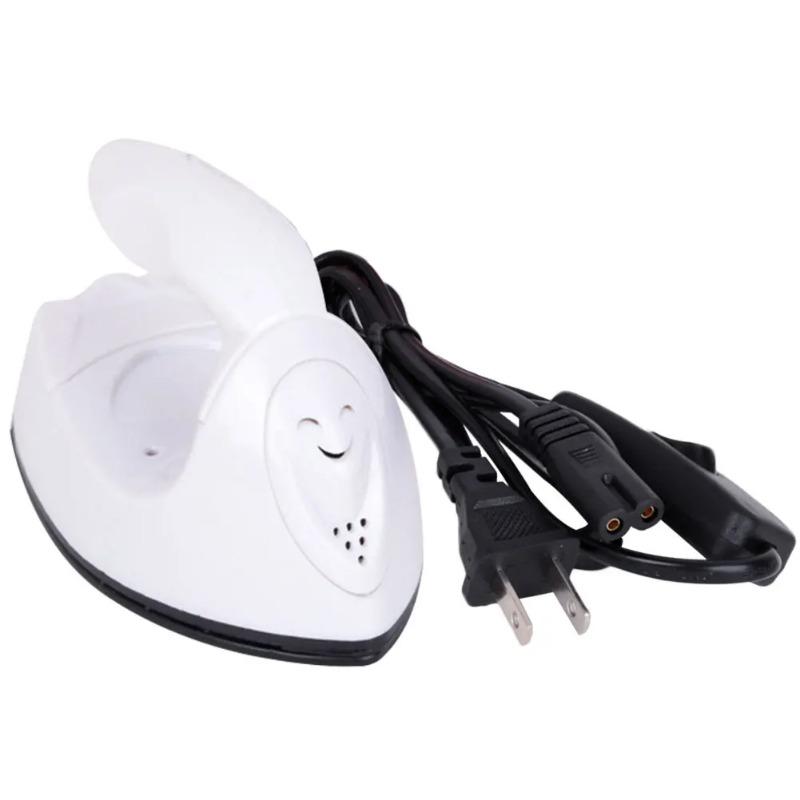 DIY Handheld Mini Bügeleisen Tragbare Elektrische Vielseitige Handwerk Kleidung Nähzubehör EU weiß