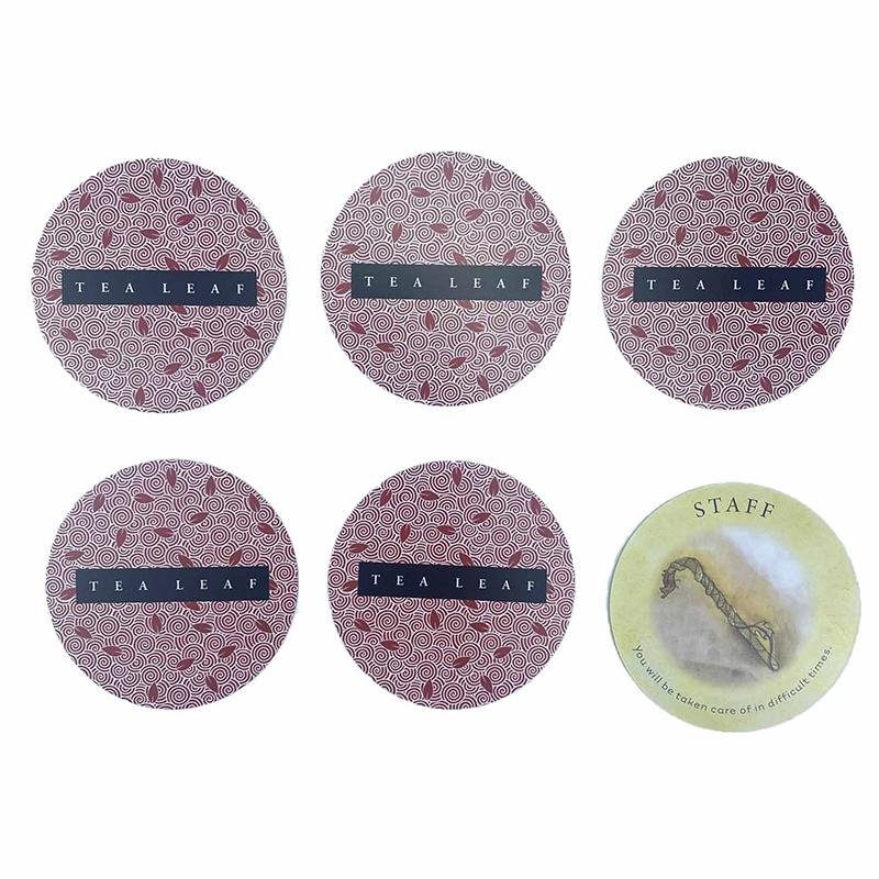 Tee Blatt Fortune Karte Tarot Oracle Karte Familie Party Brettspiel Schicksal Wahrsagerei 1pcs