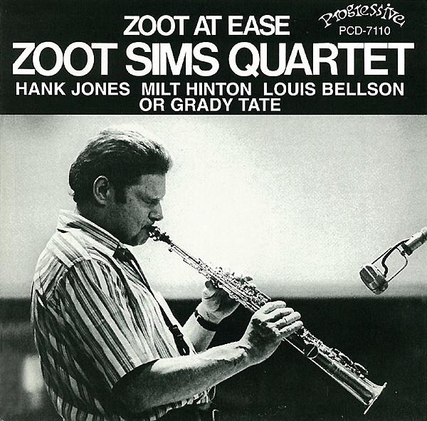 CD ZOOT SIMS QUARTET - Zoot At Ease PCD7110 Progressive Rec 1999 US Jazz Gebraucht