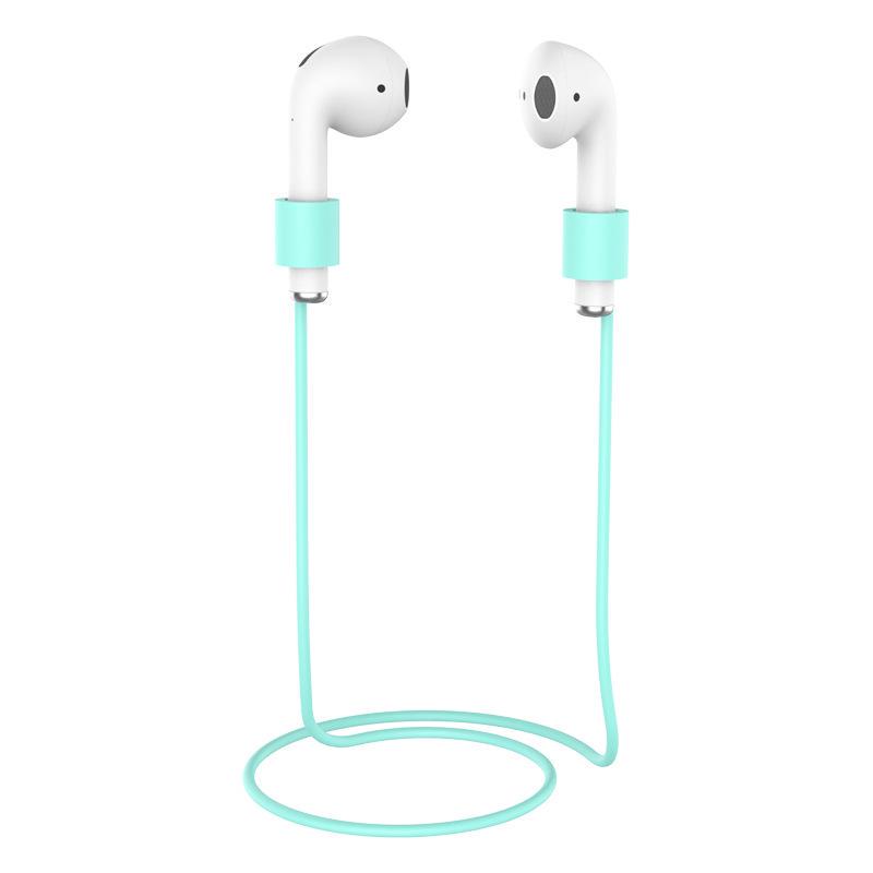 Anti-verlorenes Silikon-Umhängeband für Airpods Pro 1 2 3 Bluetooth-Kopfhörer-Seil für Airpods Pro 2 Anti-Lost Loop Only minze, grüne
