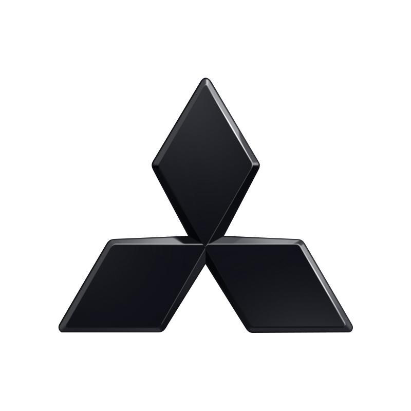 Auto Lenkrad Mitte Emblem Logo Aufkleber Für Mitsubishi Pajero Outlander XL Montero Lancer Triton l200 Galant schwarz
