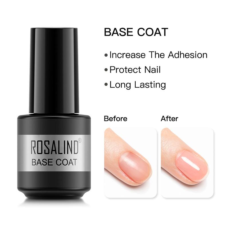 ROSALIND 7ML Primer Nails Gel Polish Soak Off für Maniküre UV Polish base coat