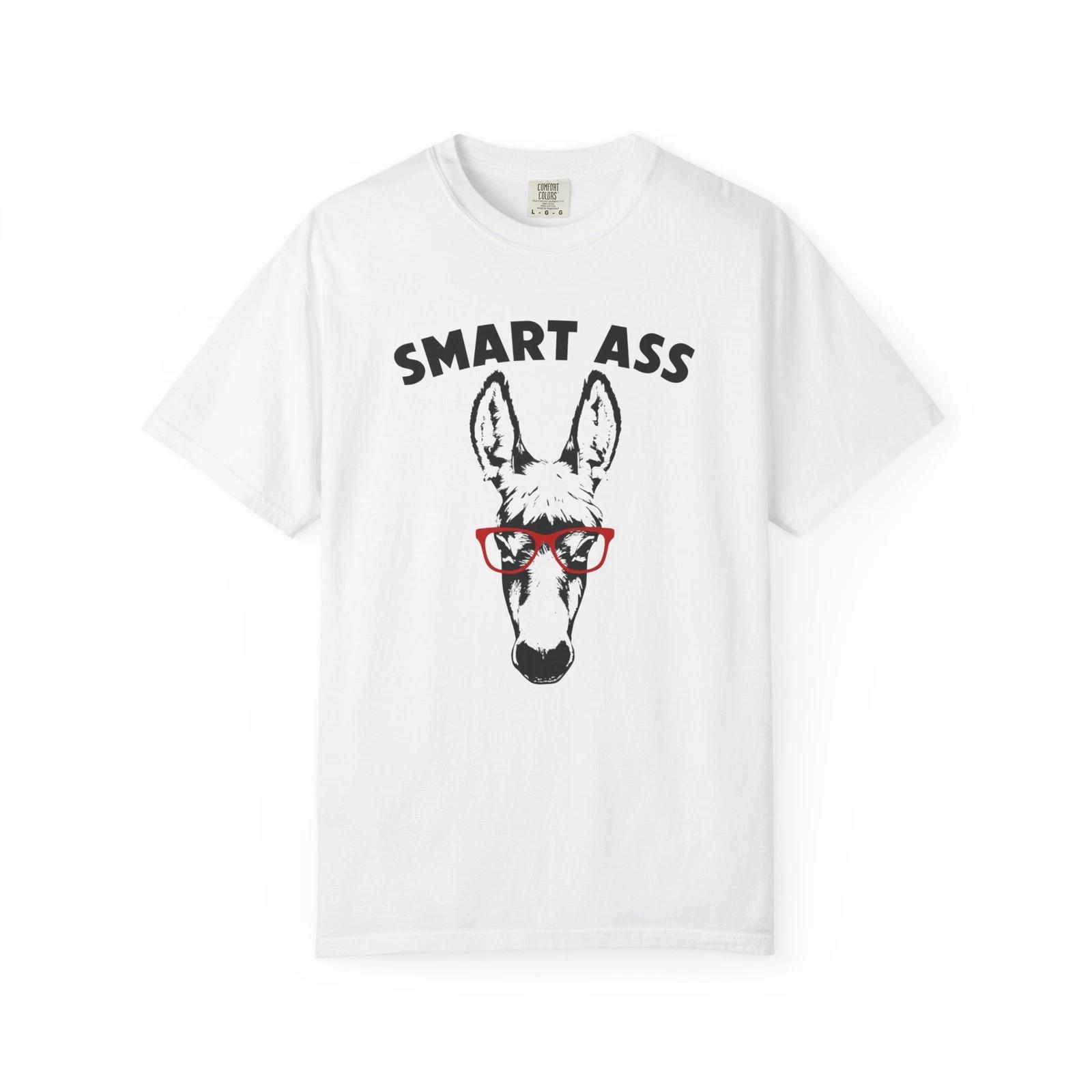 Klugscheißer T-Shirt, Lustiges T-Shirt, Teenager Geschenke Shirt, Esel Studenten T-Shirt 4XL