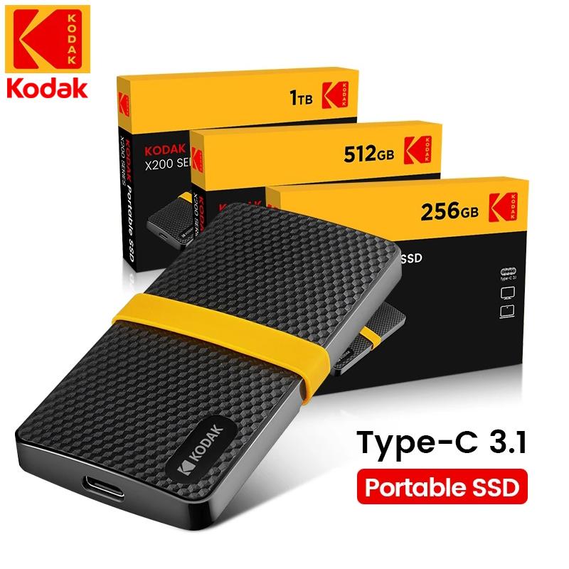 Kodak X200 SSD Externe Festplatte 256GB