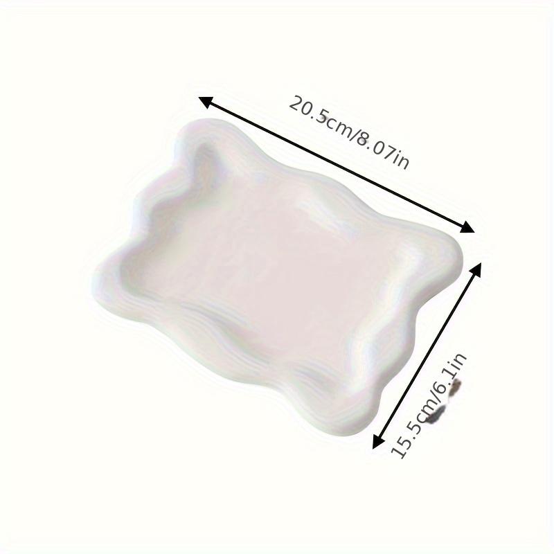 1 Stück Gipsablage, Ablage für Instagram-Foto-Requisiten, dekorative Ornamente, Halskette, Schmuck, Ring, Schmuck, Fotografie-Hintergrundablage