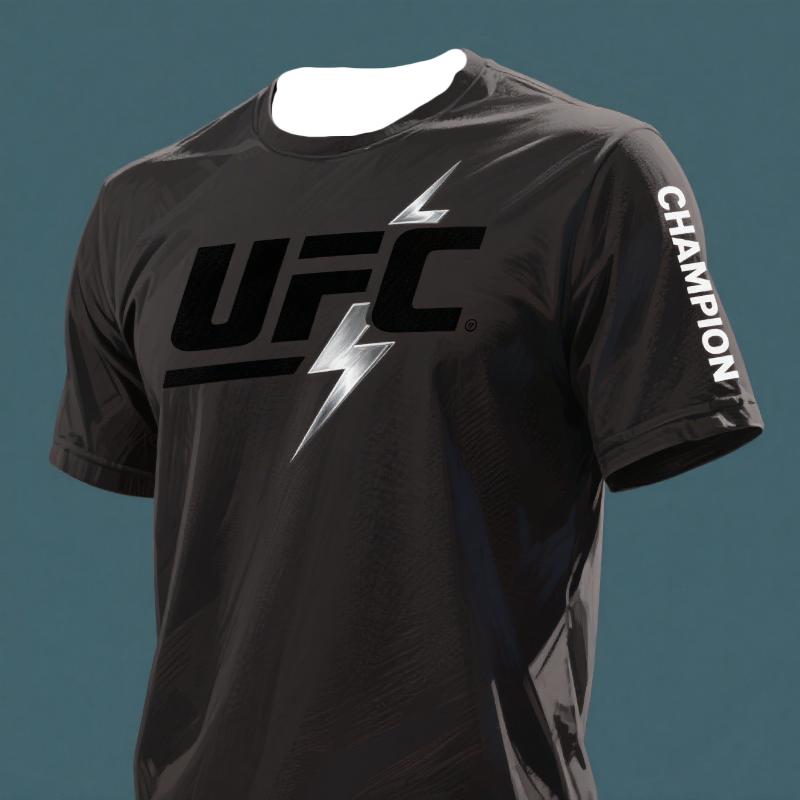 Boxkampf UFC Extremsport Herren und Damen T-Shirt Schnelltrocknend Lässig Mode Outdoor Sport Kurzarm Top S
