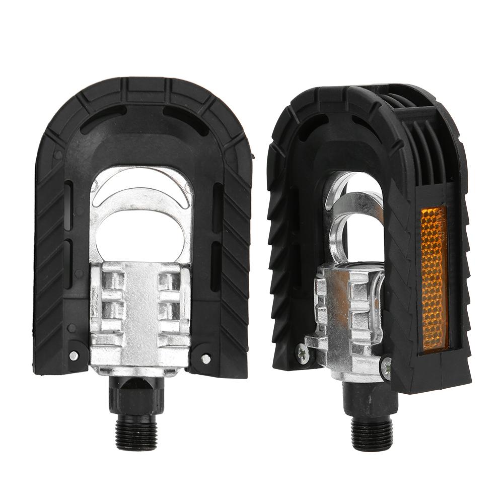 Fahrradpedal Fahrradzubehör Aluminiumlegierung Sägeförmiger Rand Fußball Bilateral Faltbar