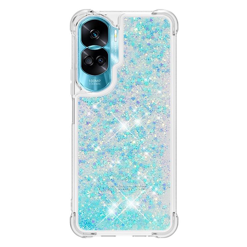 Honor 90 Lite Hülle auf Für Funda Honor 90 Lite CRT-NX1 Hülle Glitzer Dynamische Flüssig Hülle Für Huawei Honor90 Lite Handyhülle Etui For Honor 90 Lite