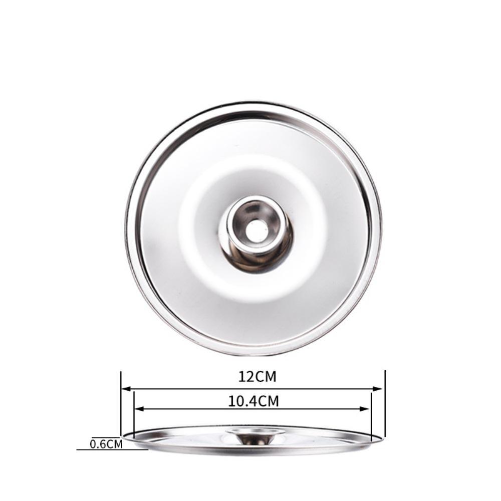 Edelstahl Deckel Topfdeckel 10-24cm Küchen Lebensmittel Deckel Neuer Kochtopfdeckel Küchenzubehör 12cm