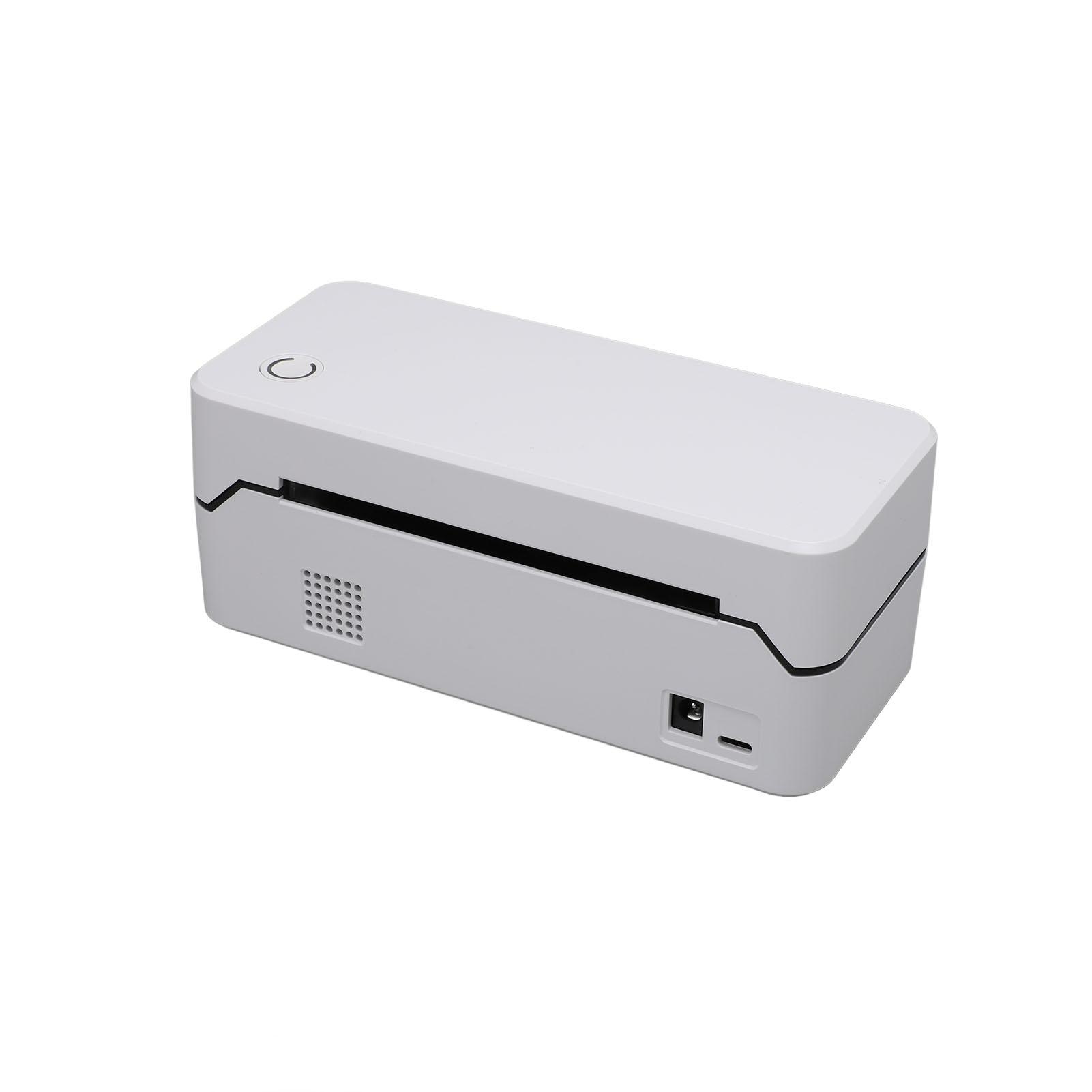 Thermischer Etikettendrucker für Versandpakete 203DPI Bluetooth Typ C Tintenlos Tragbar Thermisch