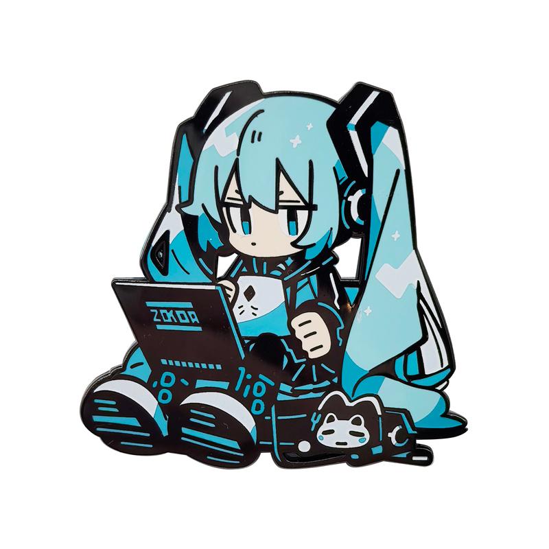 Japanischer Anime Anstecker auf Rucksack Cartoon Brosche Anstecknadeln für Kleidung Brosche für Schultaschen Geschenke für Freunde