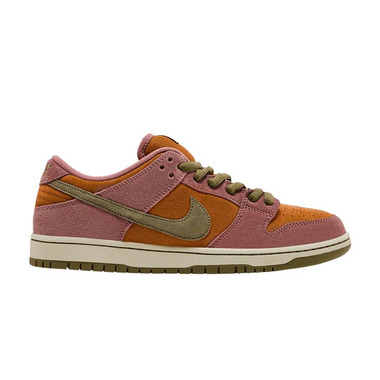 Nike SB Dunk Low Red Stardust 45 brown