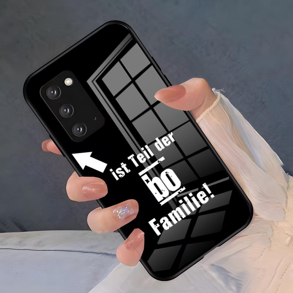B-Bohse Onkelz Band Handyhülle für Samsung S26, S25 Plus, S20, S20 Plus, S22 Ultra, S23 FE, S21 Plus, S21 Ultra – Glasabdeckung Samsung S23
