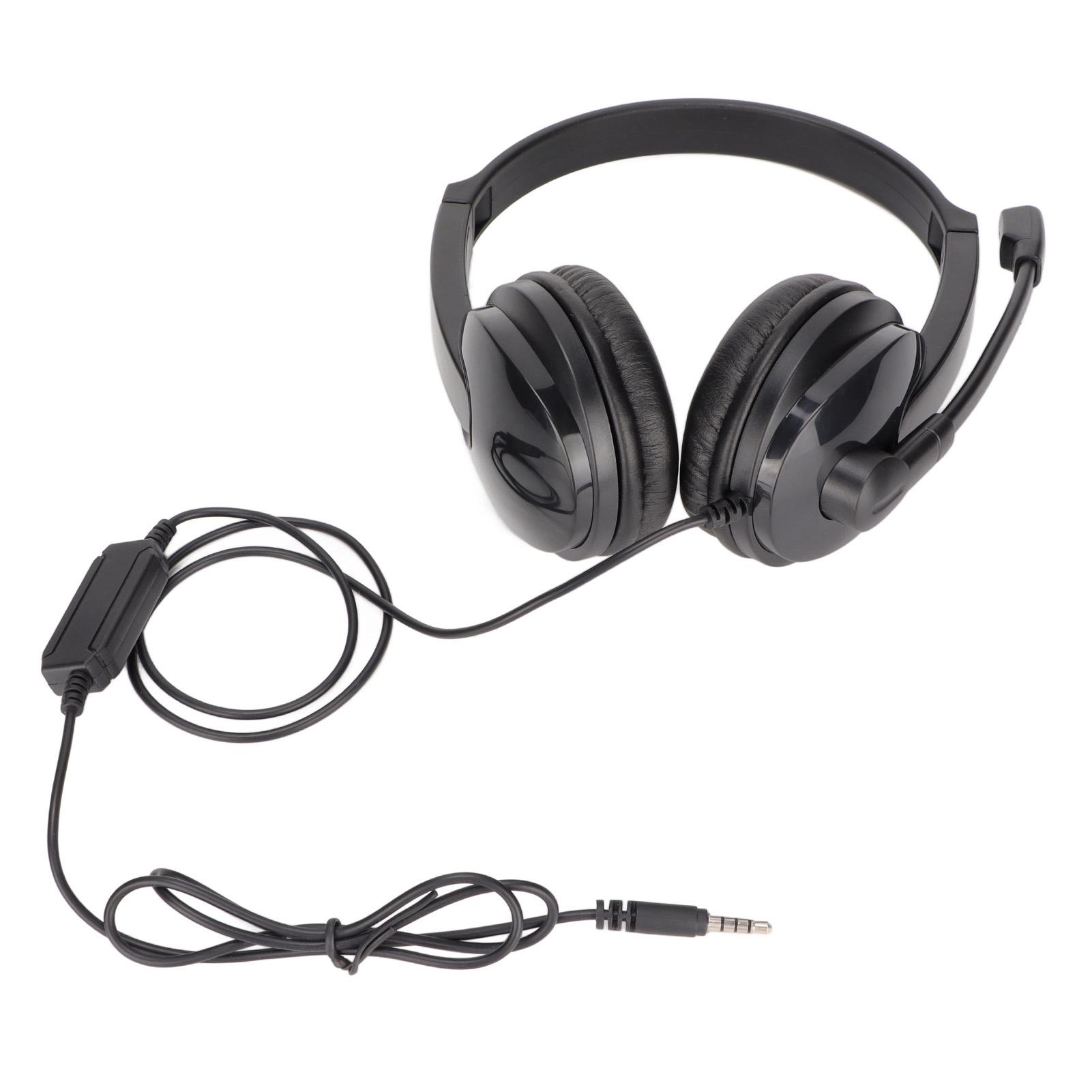 PC?3033 Gaming-Headset, weiche Ohrenschützer, multifunktionaler 3,5-mm-Surround-Stereo-Gaming-Kopfhörer für den PC