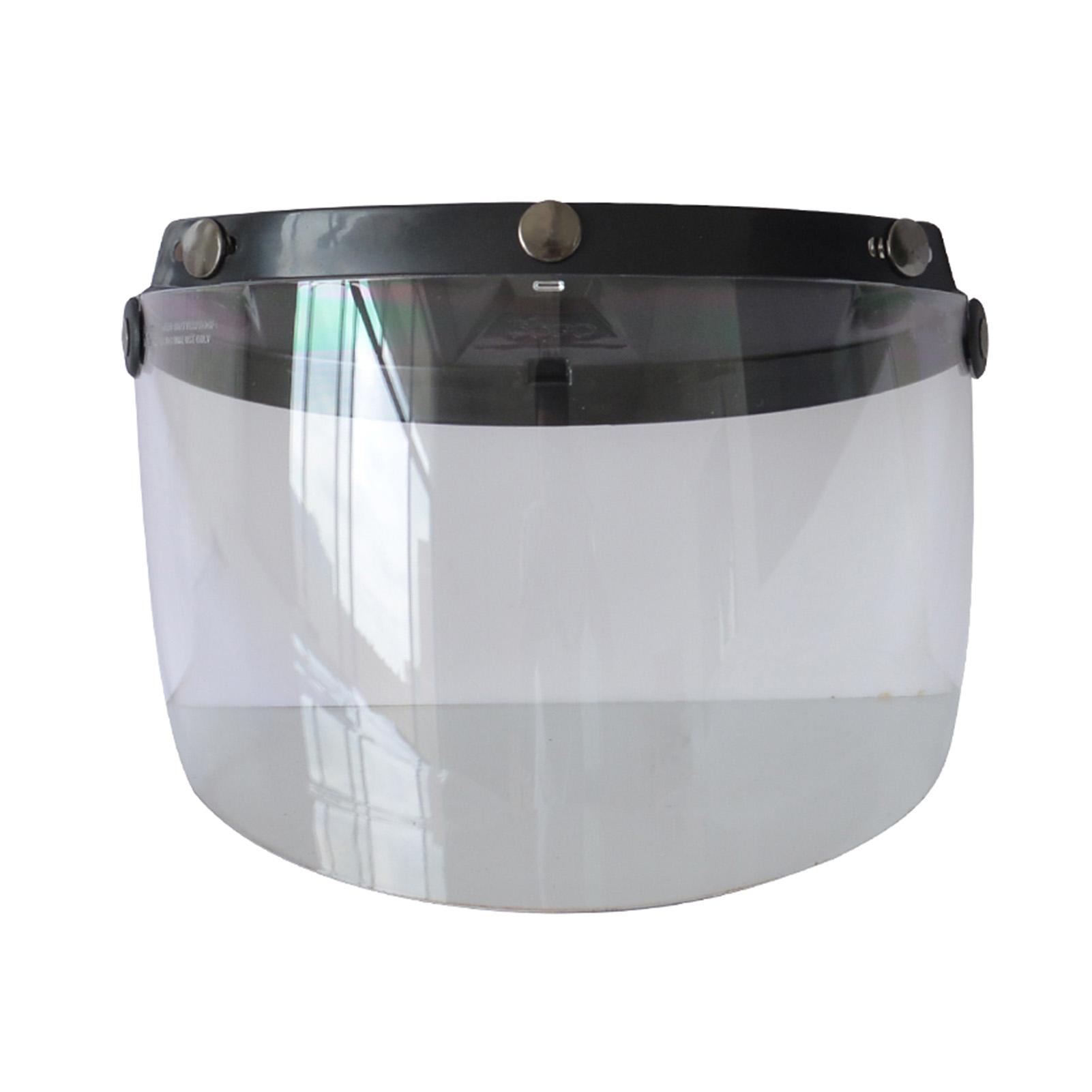 Motorrad Anti-UV Anti-Scratch Helme Objektiv Mode Visier Windschutz Objektiv Universal für Standard transparent