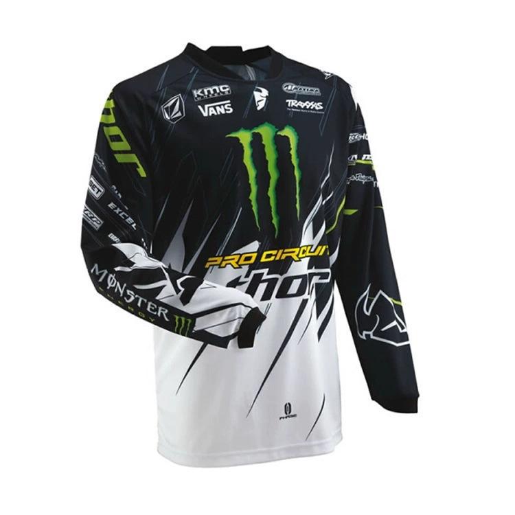 Motorrad Radsport Anzug Herren Langarm T-Shirt Downhill Anzug, Lokomotive Offroad Freizeit Ganzjahres Universal Atmungsaktiv Anti-Drop Anzug M