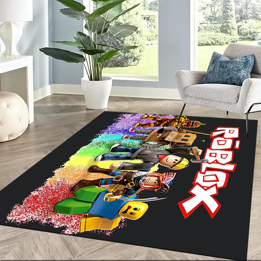 Roblox Adventure Quests Quadratische Teppiche sind eine großartige Wahl für Wohnzimmer, Schlafzimmer, Heimdekoration und als Geschenke. 80cmx120cm