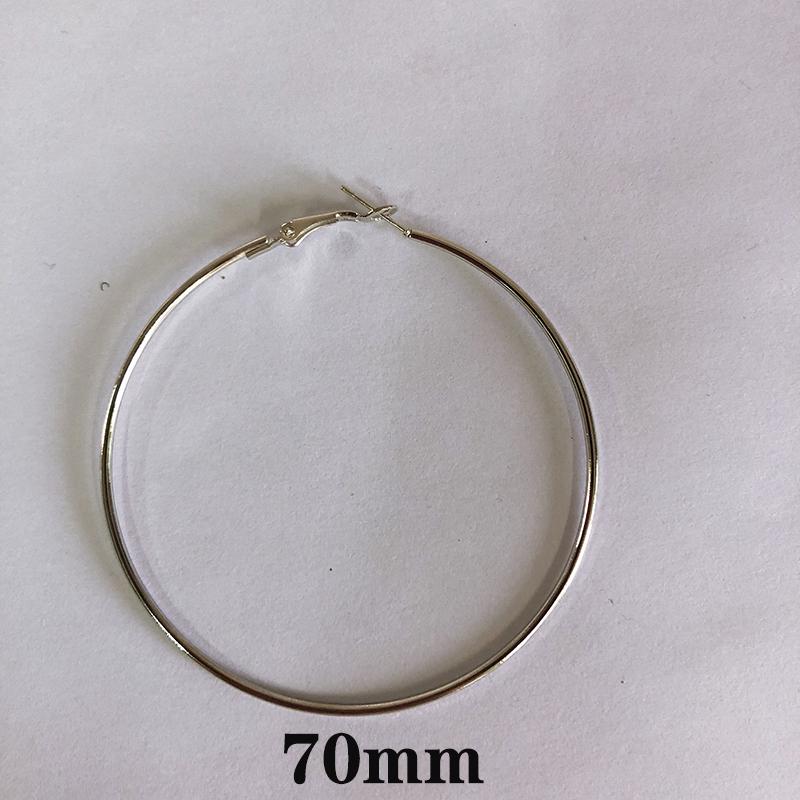 Mode Ohrringe Große Kreis Ohrringe Übertrieben Hop Kreis Ohrring Schmuck Weibliche Große Ohrringe 70mm