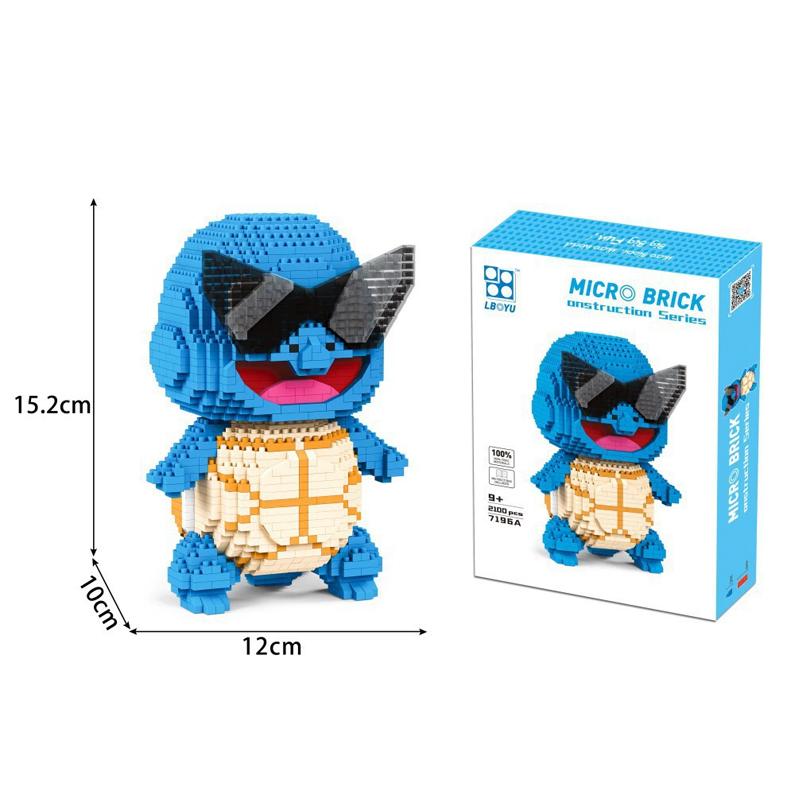 Pokemon Actionfiguren Bausteine Nano Mikrobausteine Cartoon Anime Figur Kinderspielzeug Mini-Steine No box