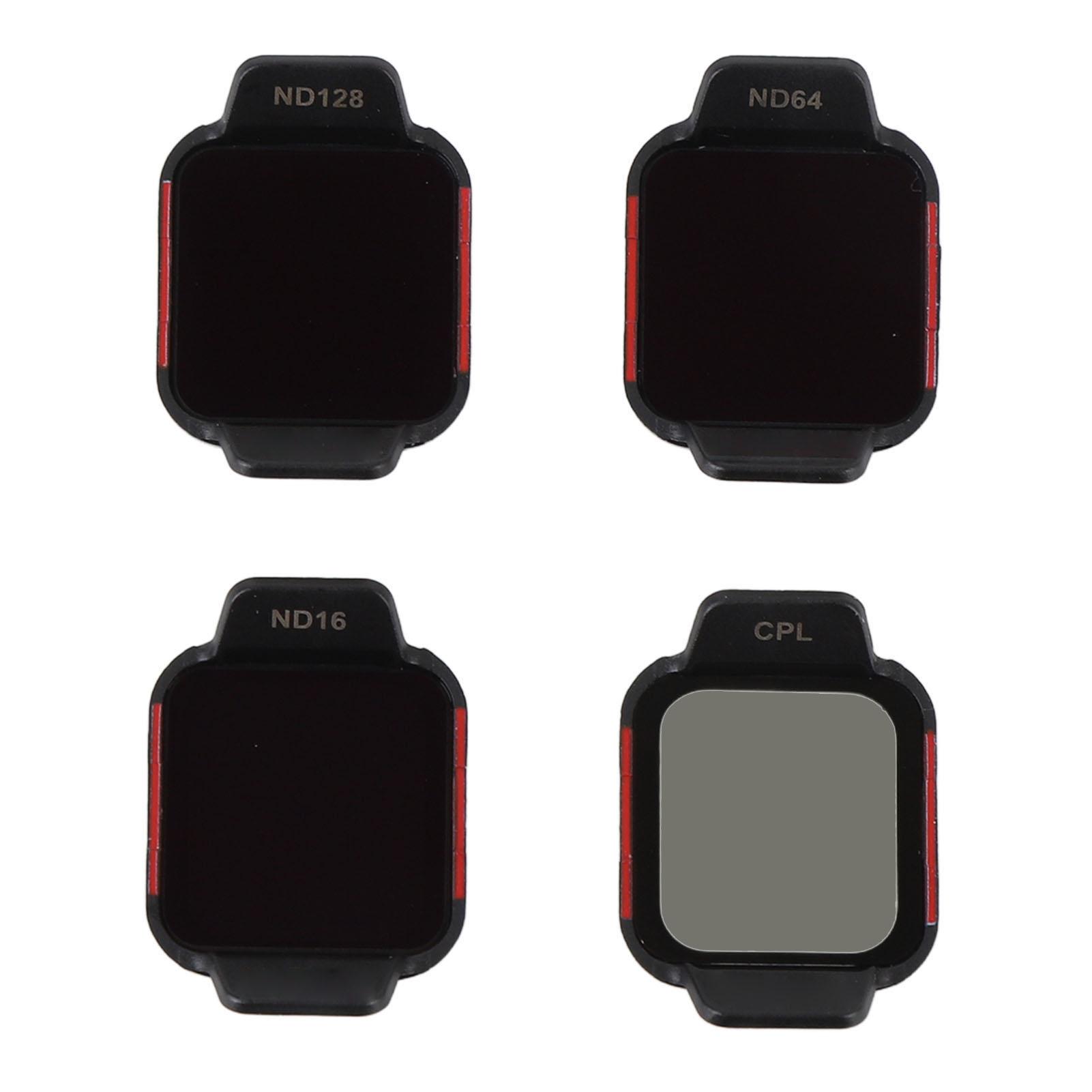 Drohnenfilter Set HD Kratzfest Beschichtet CPL ND16 ND64 ND128 Filter für Flip Drohne